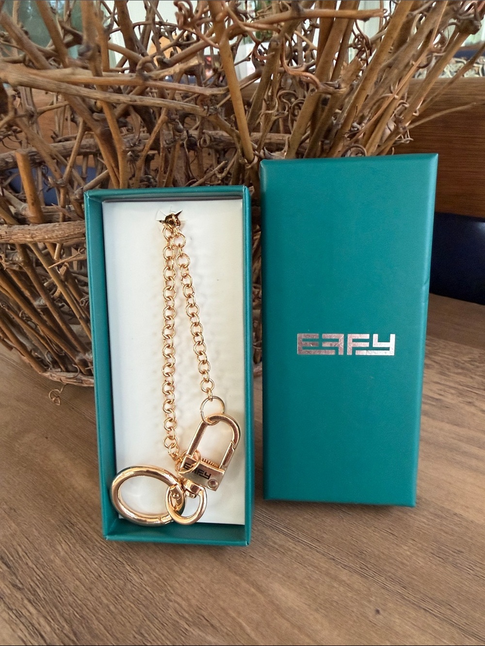 Effy Gold-Tone Key Chain